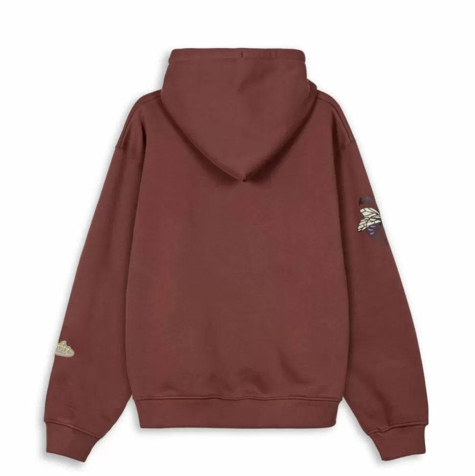 Organic*Grimey Sudadera Bloodsucker Vintage - Brown - Ss24