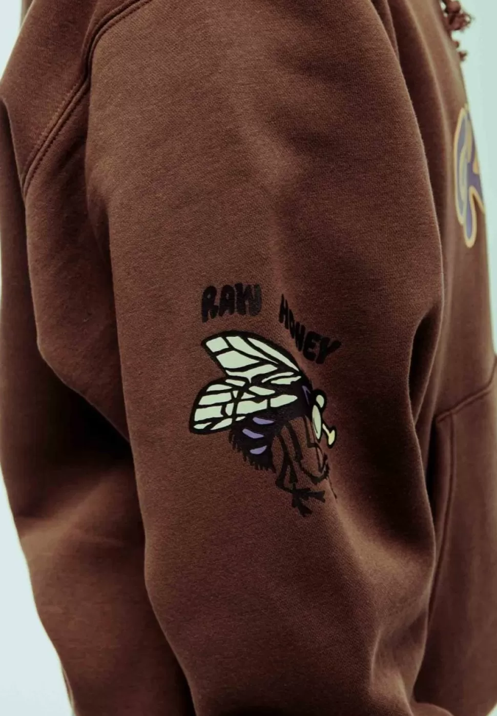 Organic*Grimey Sudadera Bloodsucker Vintage - Brown - Ss24