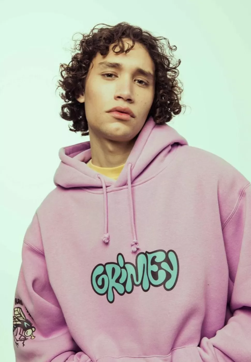 Organic*Grimey Sudadera Bloodsucker Vintage - Purple - Ss24
