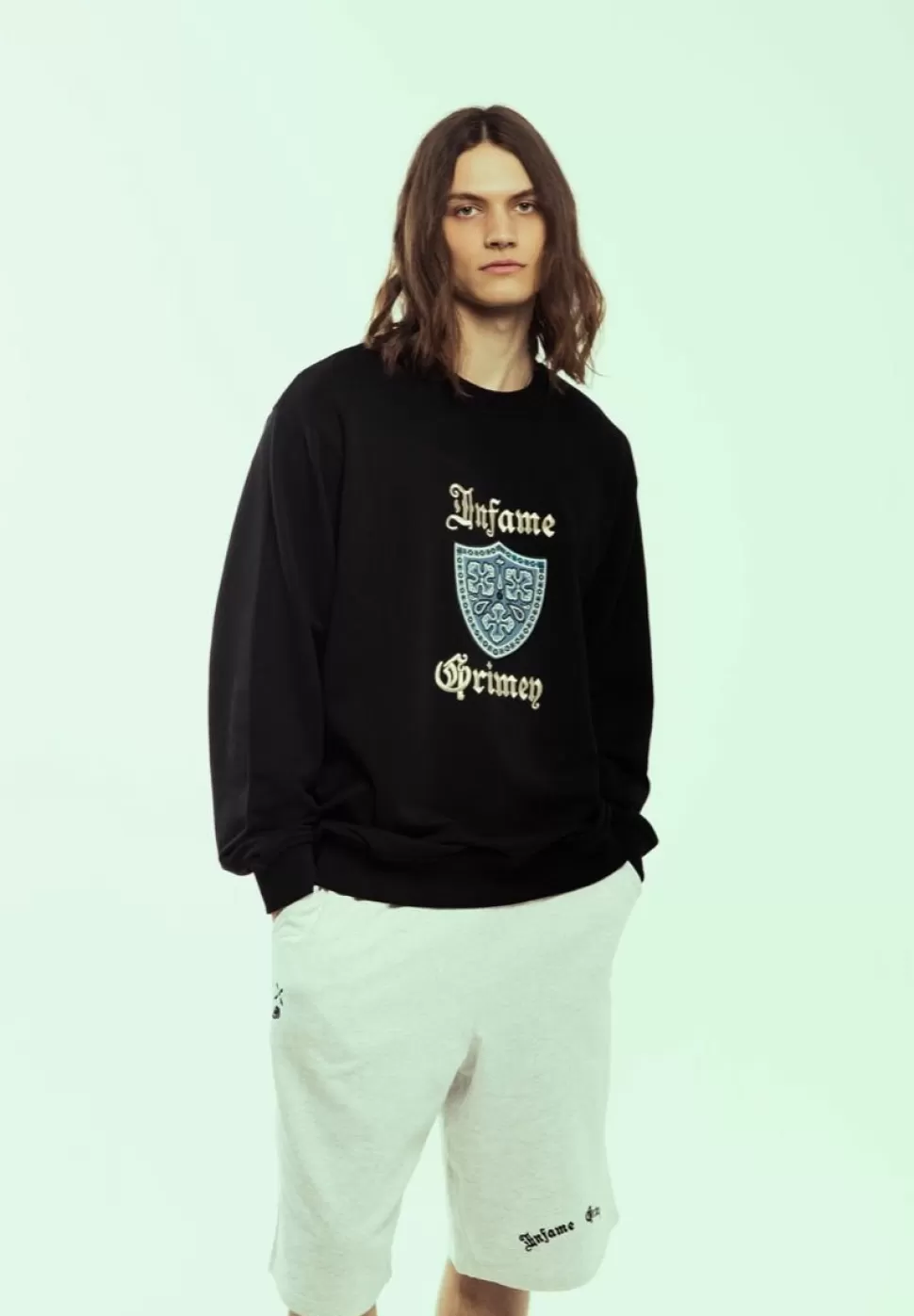 Ss24*Grimey Sudadera Causing Panic Vintage - Black - Ss24