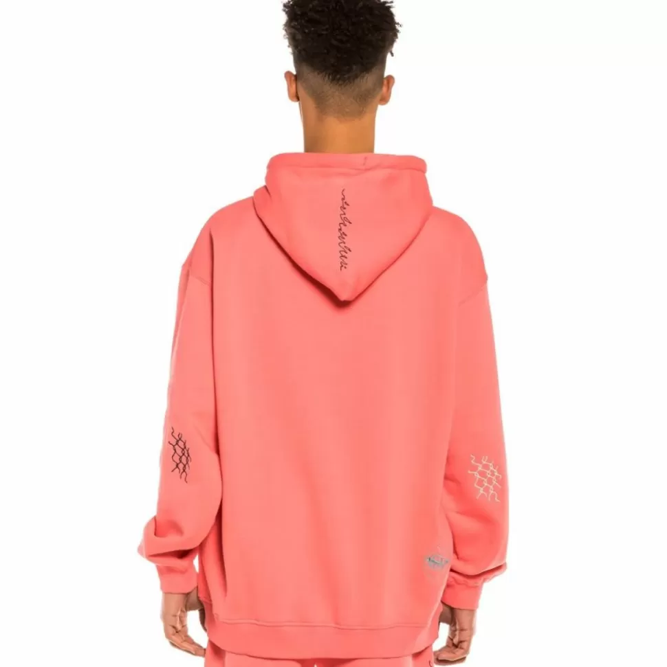 Sweatshirts*Grimey Sudadera "Day Dreamer" Hoodie - Coral - Spring 22