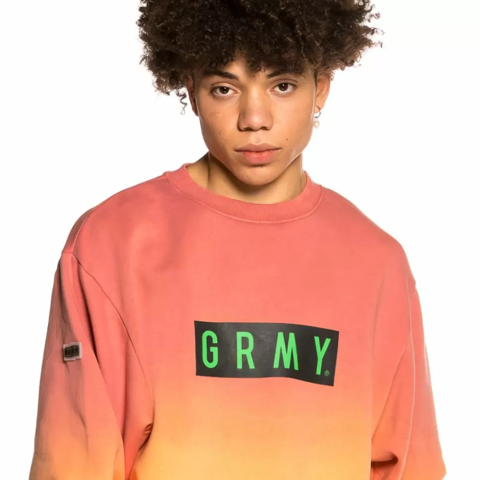 Sweatshirts*Grimey Sudadera "Frenzy" Gradient Crewneck - Pink - Summer 21