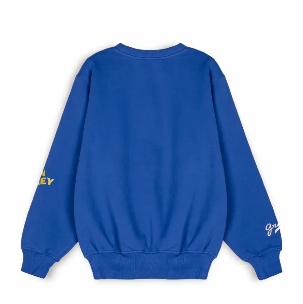 Sweatshirts*Grimey Sudadera "Hive" Crewneck - Blue - Fall 22