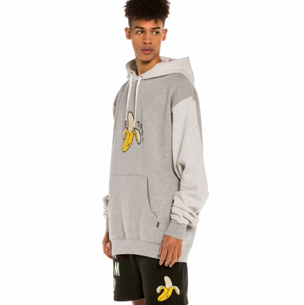 Sweatshirts*Grimey Sudadera "Jungle Punch Banana" Hoodie - Sport Grey - Spring 22