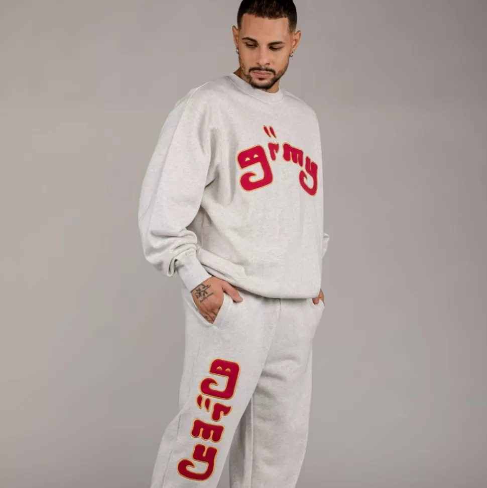 Sweatshirts*Grimey Sudadera "Lust Mantra" Crewneck - Sport Grey - Fall 22