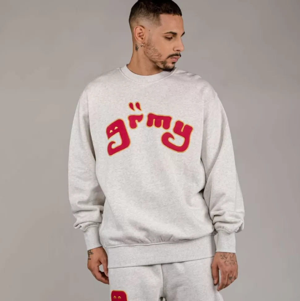 Sweatshirts*Grimey Sudadera "Lust Mantra" Crewneck - Sport Grey - Fall 22