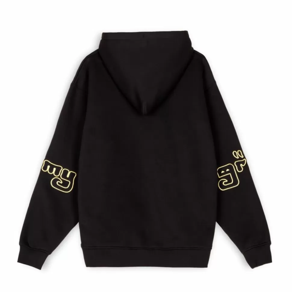 Organic*Grimey Sudadera "Lust Mantra" Hoodie - Black - Fall 22