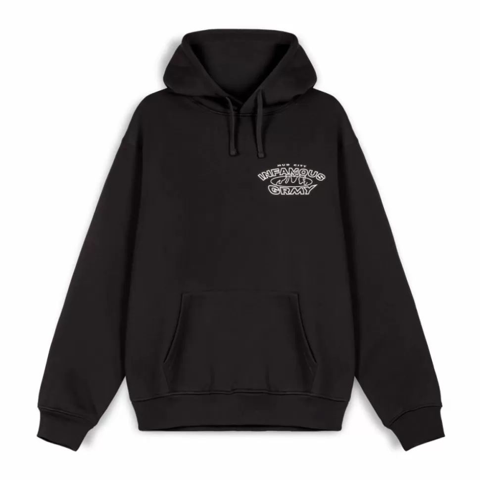 Sweatshirts*Grimey Sudadera Madrid The Connoisseur Heavyweight - Black - Fw23