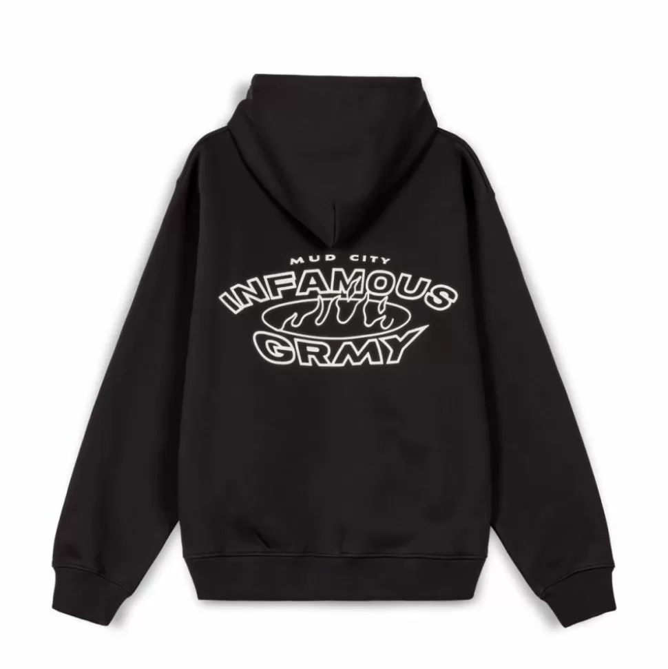 Sweatshirts*Grimey Sudadera Madrid The Connoisseur Heavyweight - Black - Fw23