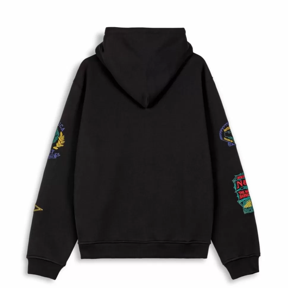 Ss24*Grimey Sudadera Mighty Harmonist Nautica X Grmy - Black - Ss24