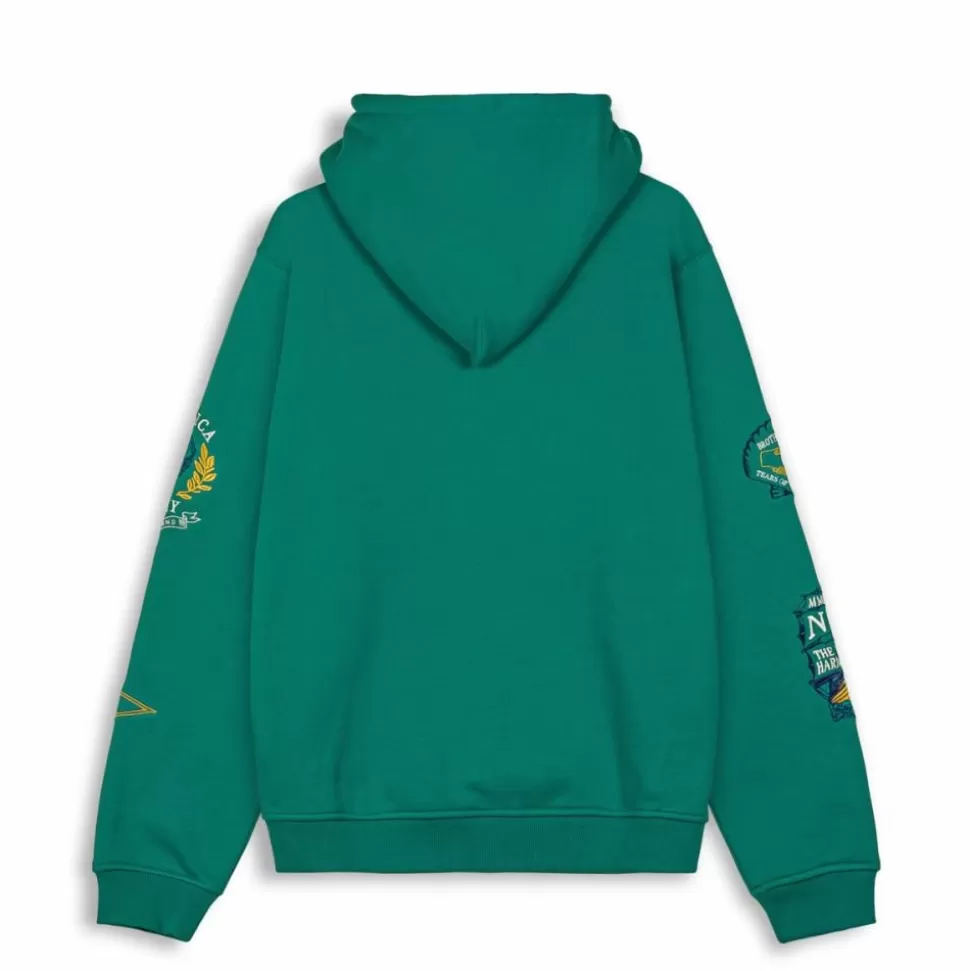 Ss24*Grimey Sudadera Mighty Harmonist Nautica X Grmy - Green - Ss24