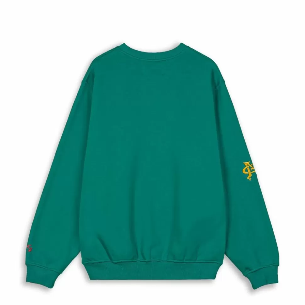 Ss24*Grimey Sudadera Mighty Harmonist Nautica X Grmy - Green - Ss24