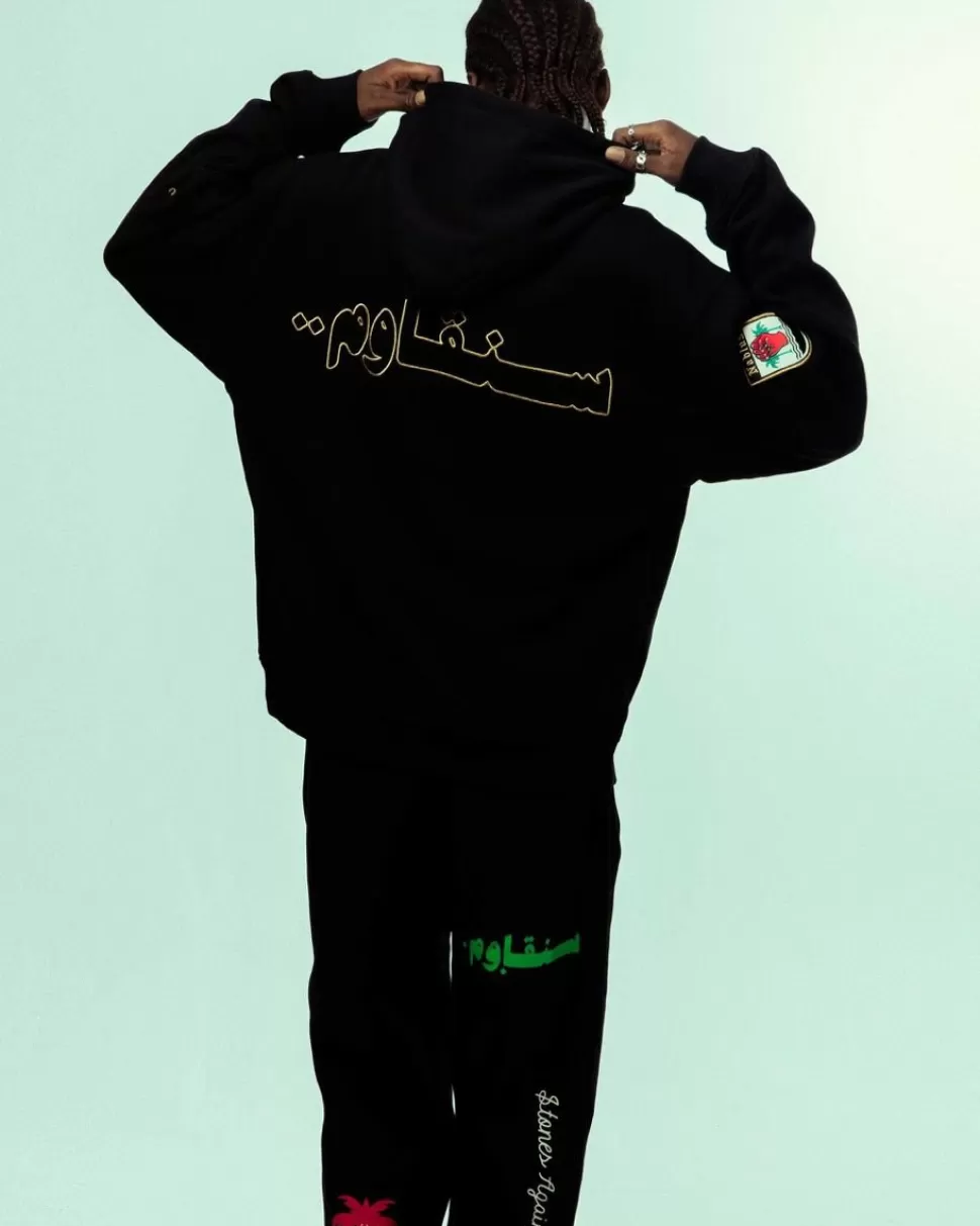 Sweatshirts*Grimey Sudadera Nablus Stones Vintage - Black - Fw23