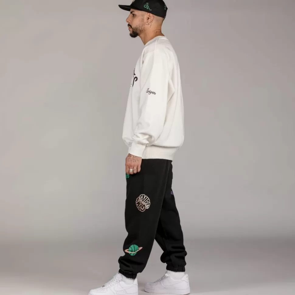 Sweatshirts*Grimey Sudadera "Snipes X True Roots" Crewneck - White - Fall 22