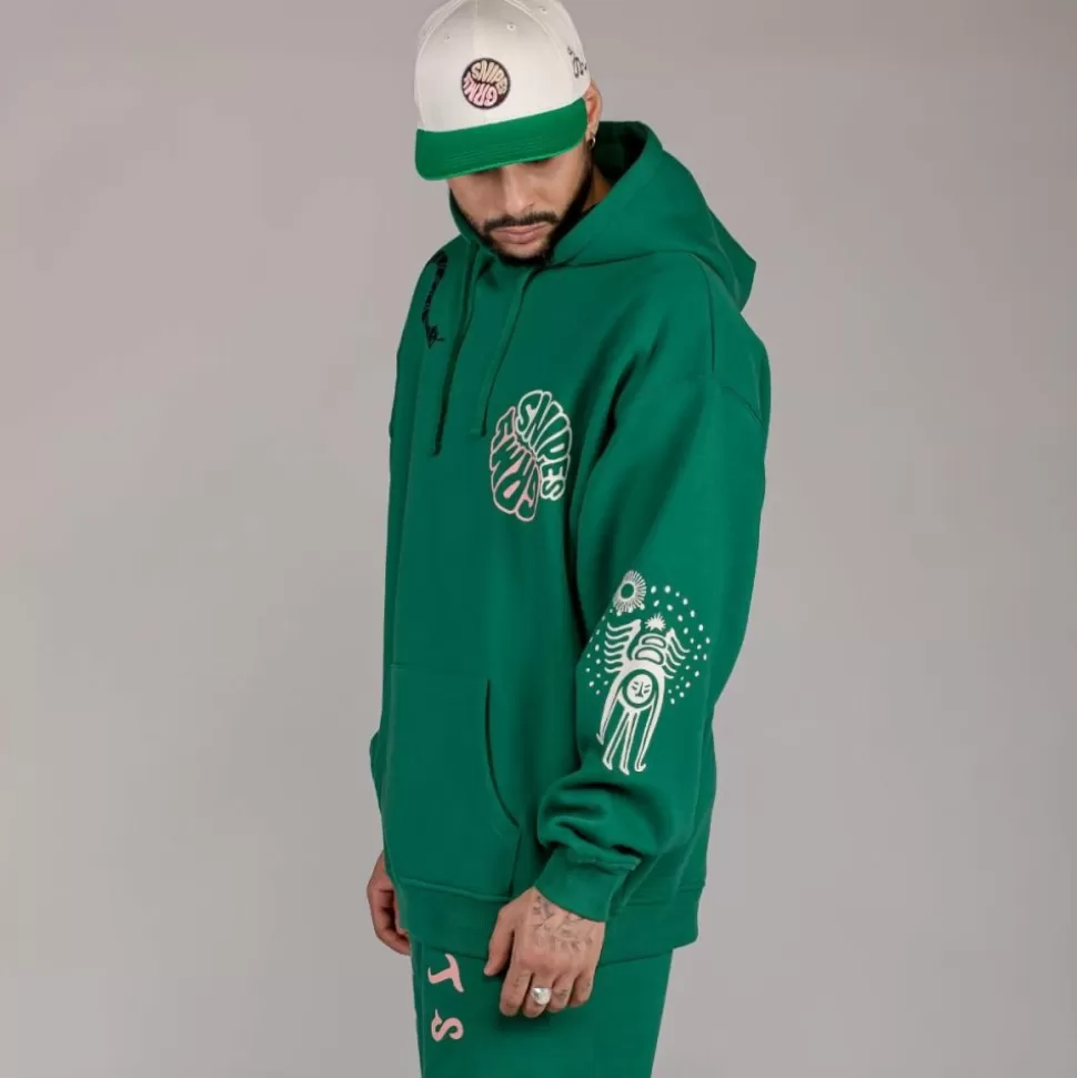 Sweatshirts*Grimey Sudadera "Snipes X True Roots" Hoodie - Green - Fall 22