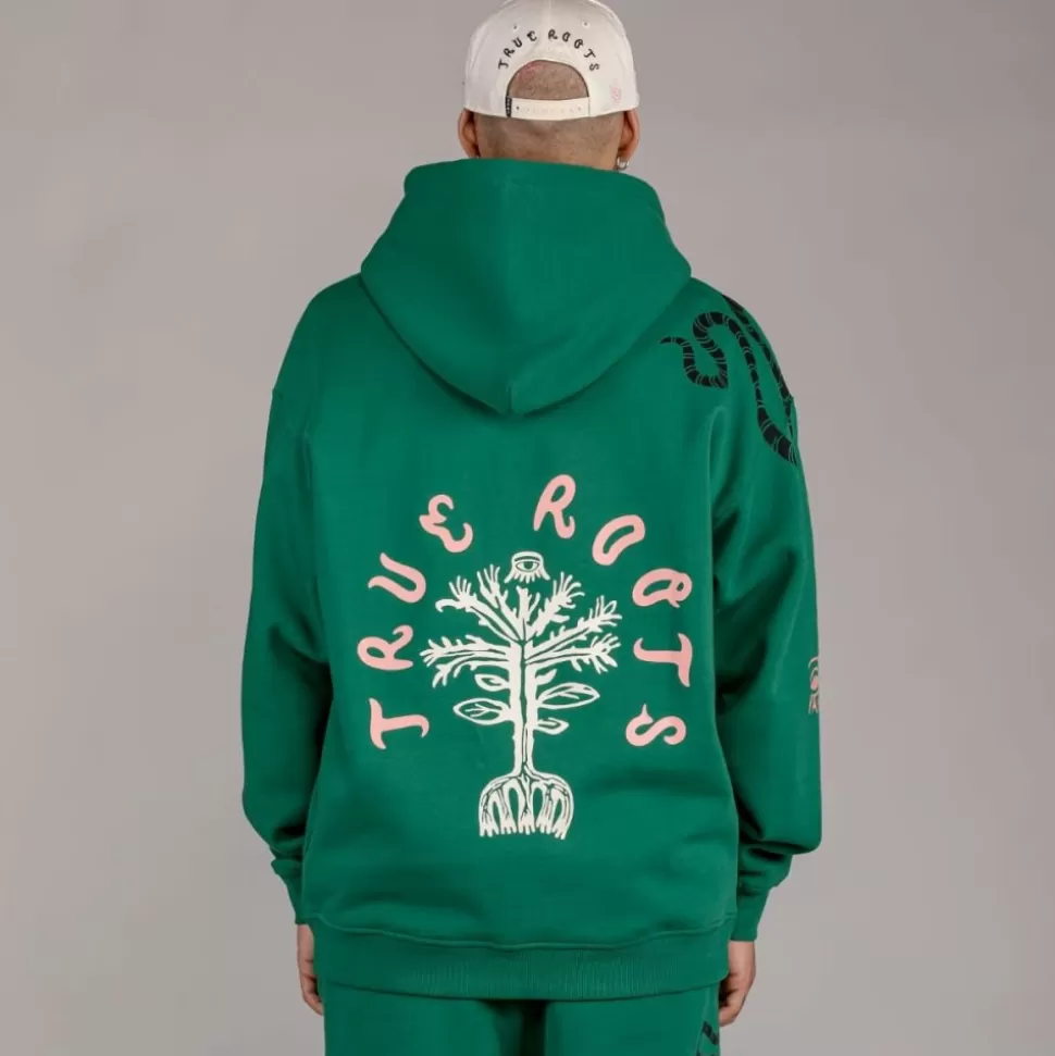 Sweatshirts*Grimey Sudadera "Snipes X True Roots" Hoodie - Green - Fall 22