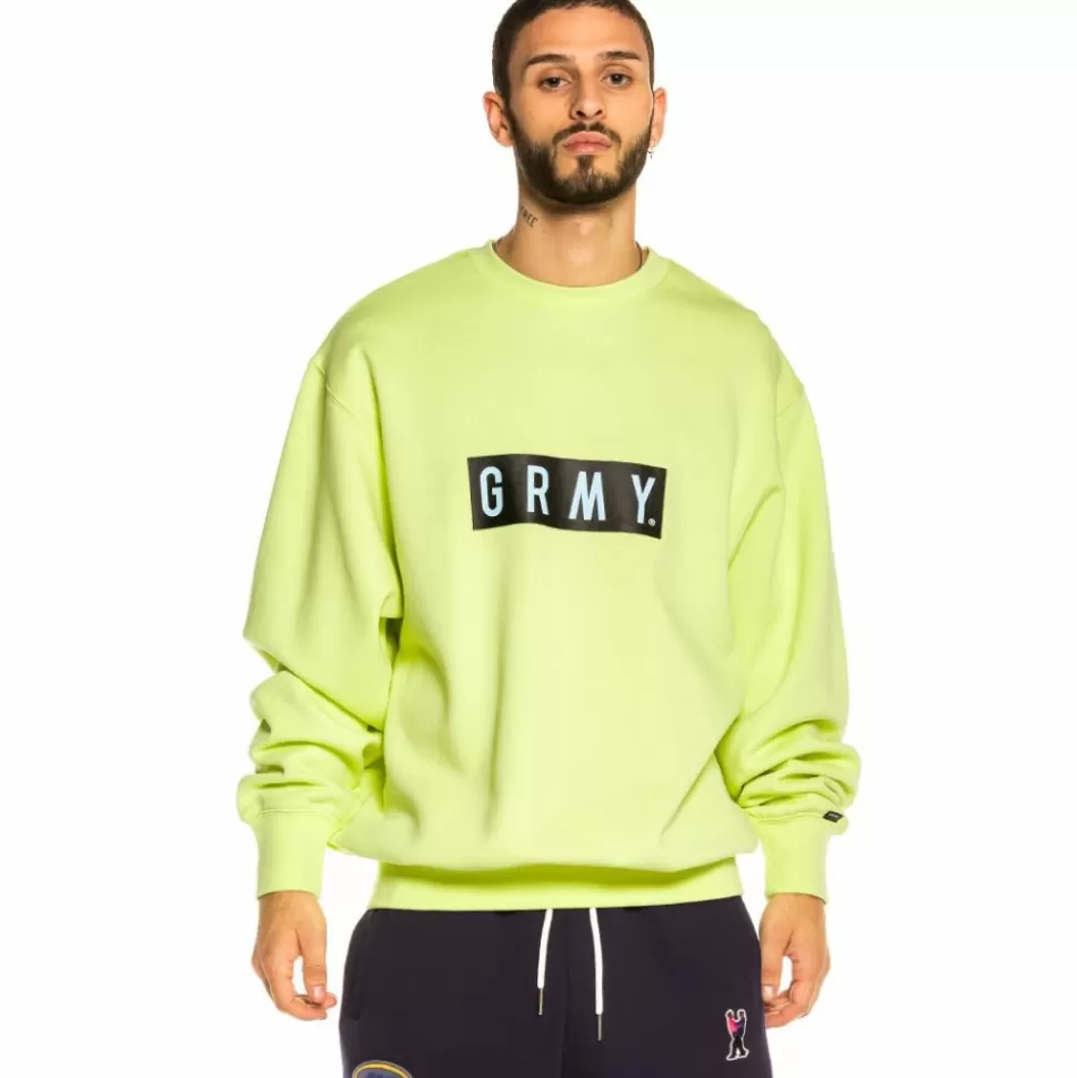 Sweatshirts*Grimey Sudadera Steez Crewneck Fw20 Mint