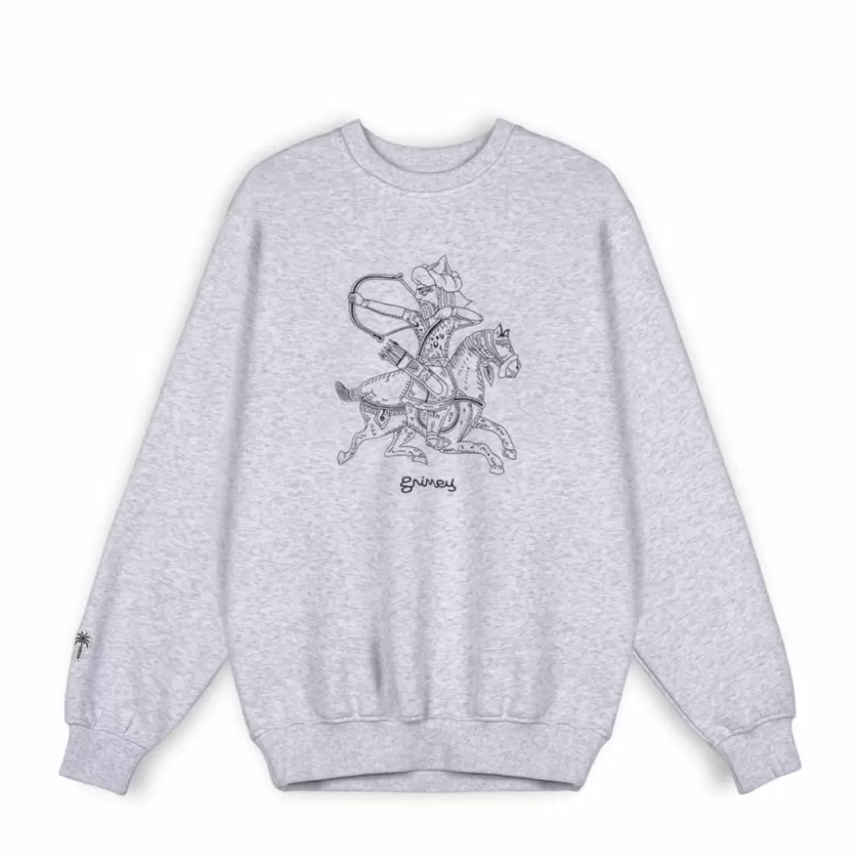 Sweatshirts*Grimey Sudadera The Clout Numidians - Sport Grey - Spring 23
