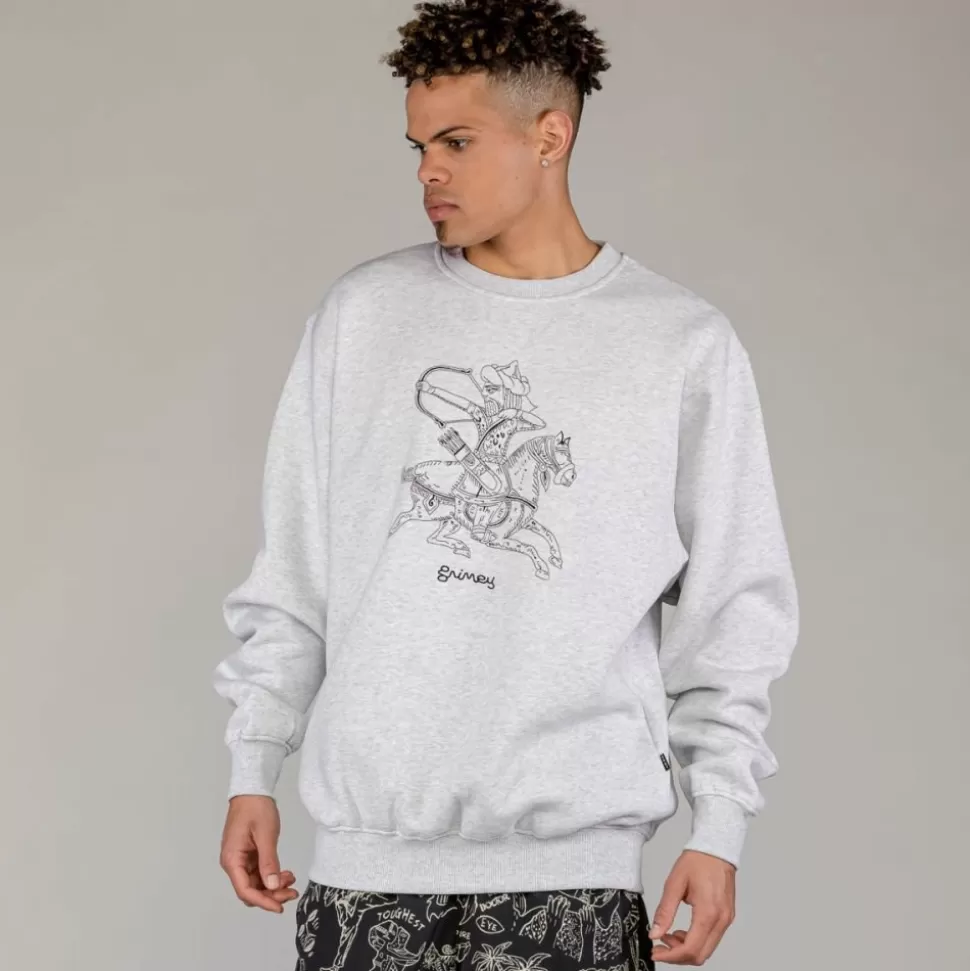 Sweatshirts*Grimey Sudadera The Clout Numidians - Sport Grey - Spring 23