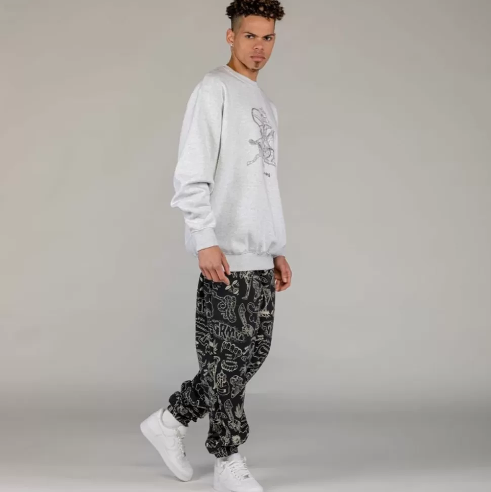 Sweatshirts*Grimey Sudadera The Clout Numidians - Sport Grey - Spring 23