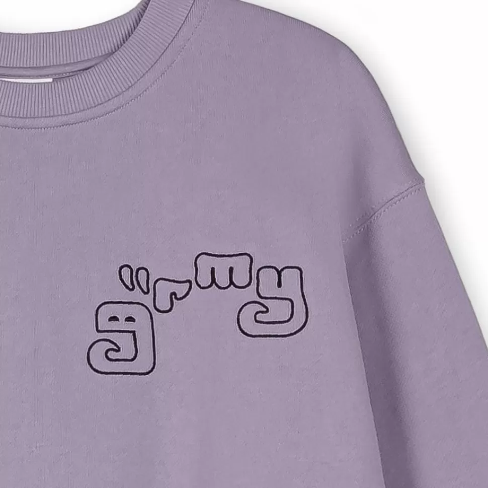 Sweatshirts*Grimey Sudadera Tusker Temple Vintage - Purple - Fw23