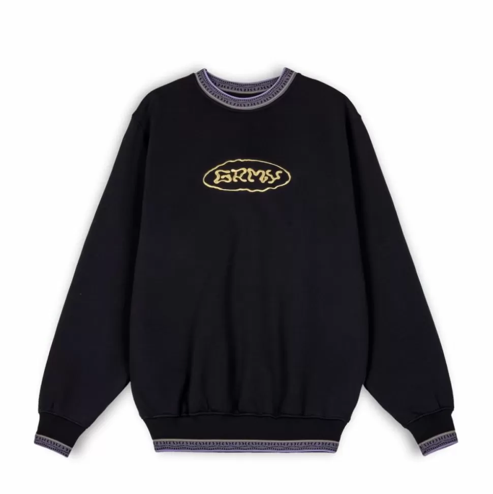 Sweatshirts*Grimey Sudadera Ufollow - Black - Spring 23