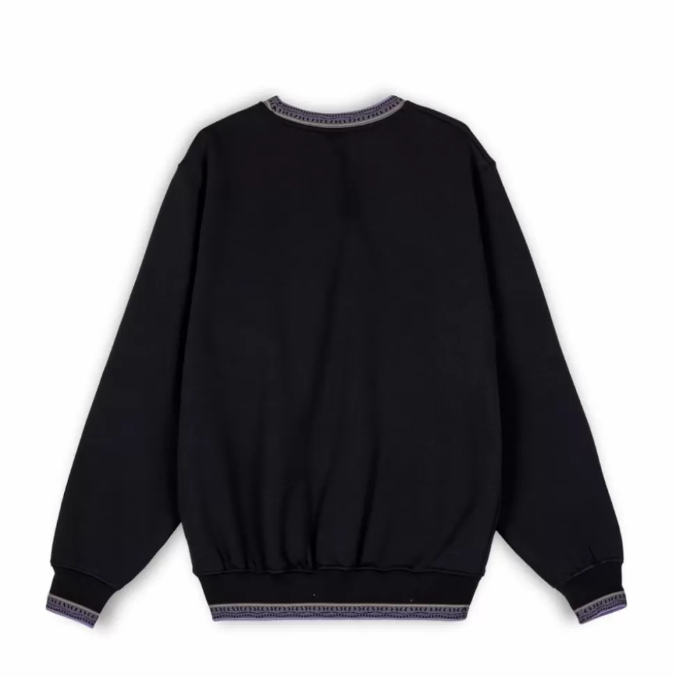 Sweatshirts*Grimey Sudadera Ufollow - Black - Spring 23