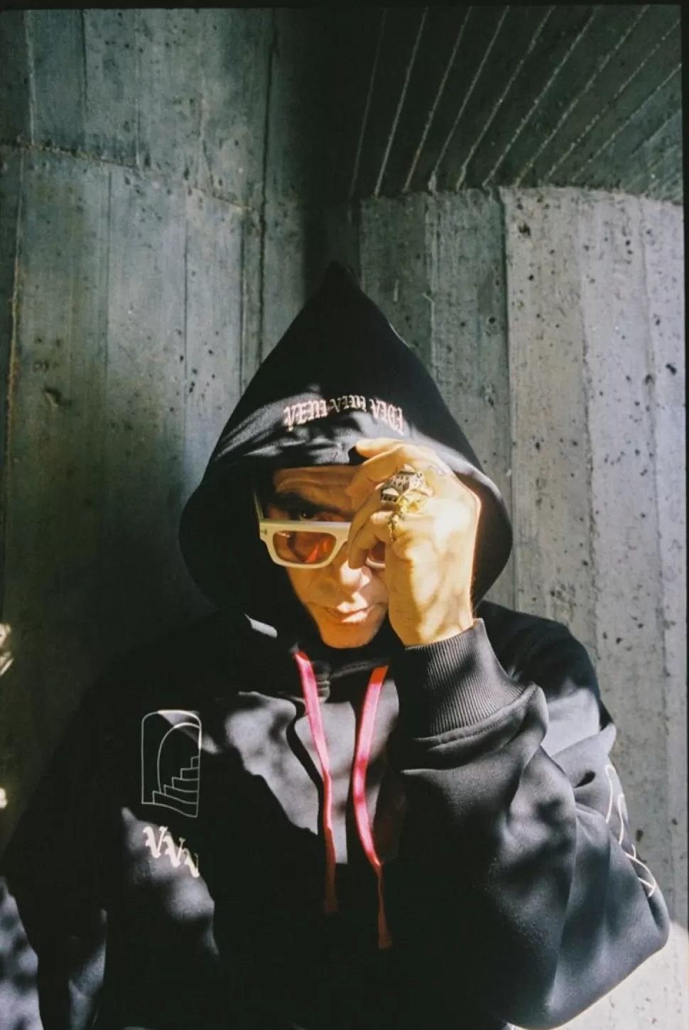 Sweatshirts*Grimey Sudadera Vita Deorum (Grmy X Oj) Vintage - Black - Fw23