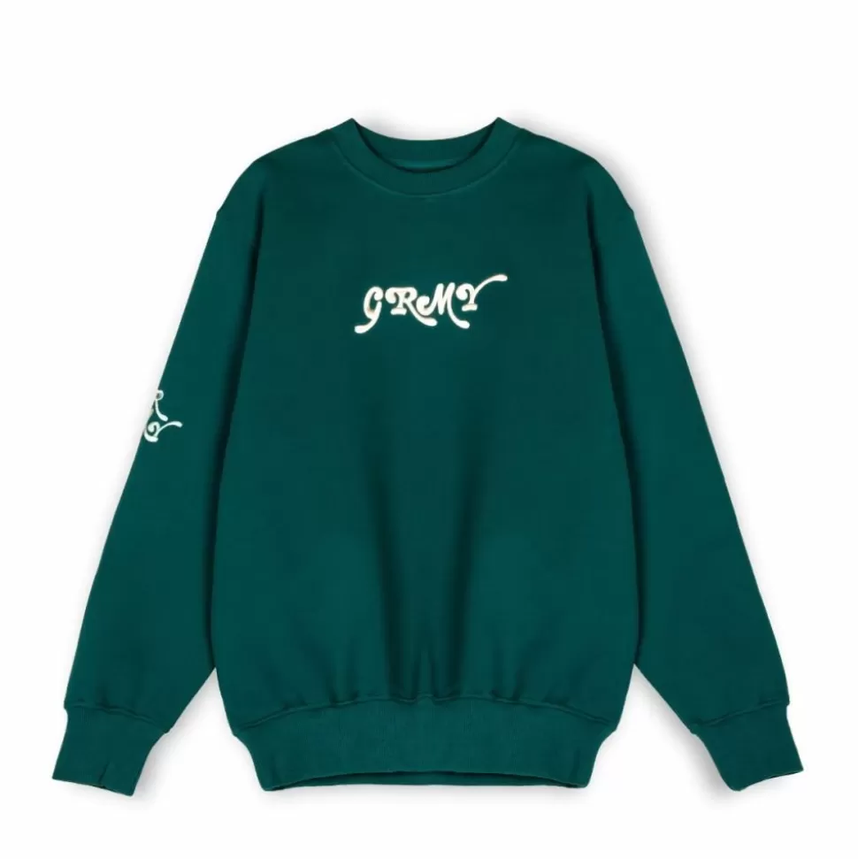 Organic*Grimey Sudadera "Westbound" Crewneck - Green - Fall 22