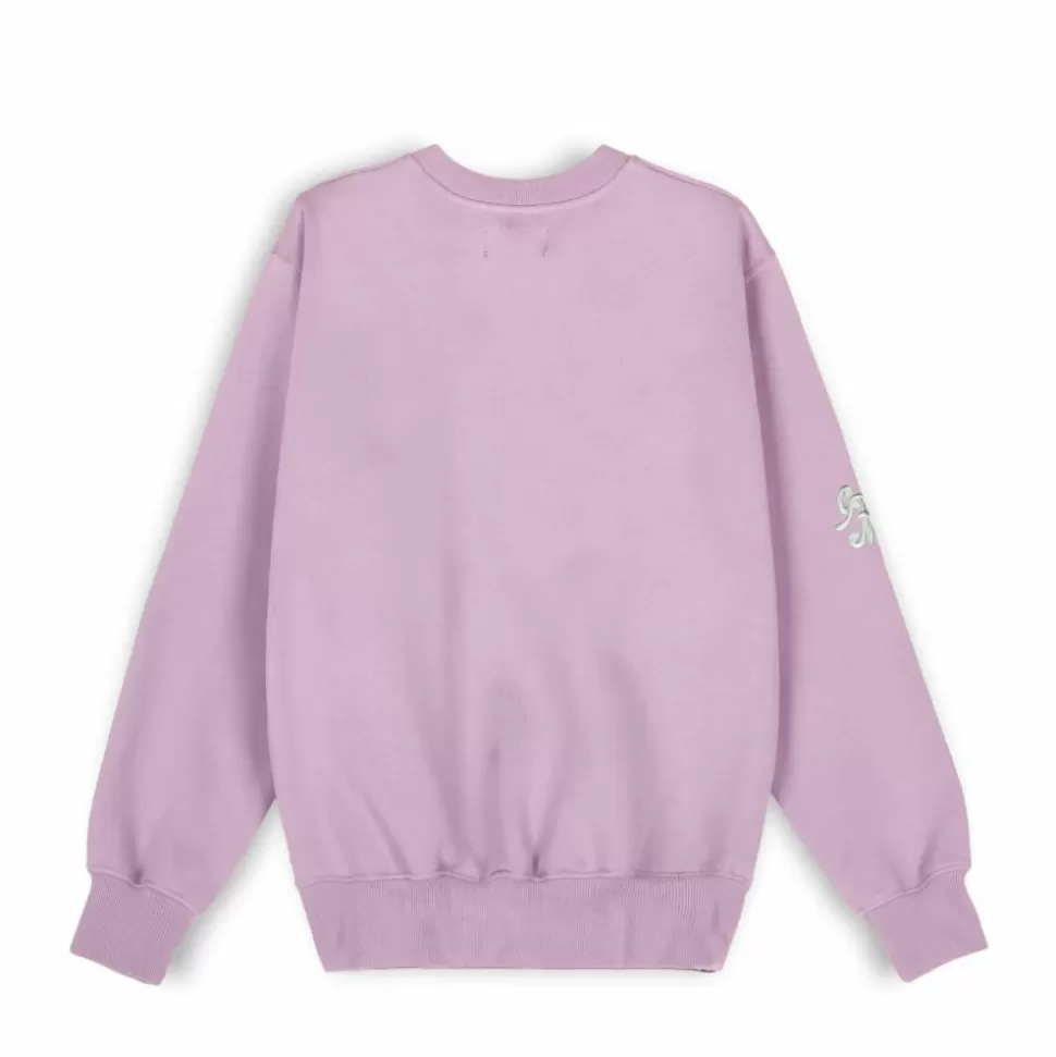 Organic*Grimey Sudadera "Westbound" Crewneck - Lavender - Fall 22